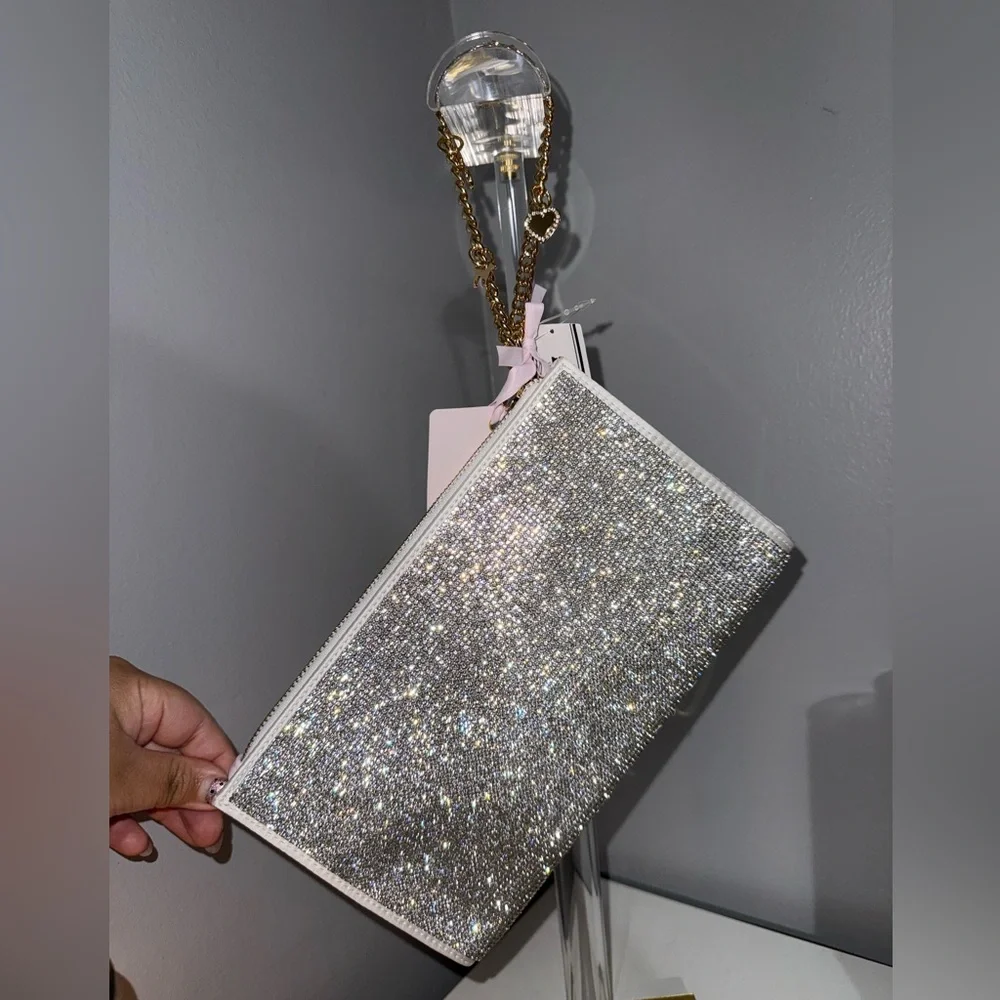 LoveShackFancy x VS Pink Colab Wristlet - Picture 2 of 4